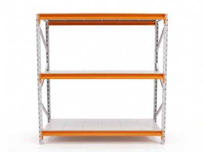 Mini Porta Paletes Inicial 200x180x60 3 Niveis 300kg Prateleiras Aço