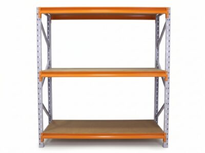 Mini Porta Paletes Inicial 200x180x60 3 Niveis 300kg Prateleiras MDF CRU
