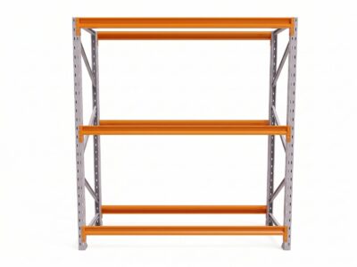 Mini Porta Paletes Inicial 200x180x60 3 Niveis 300kg S/Prateleiras